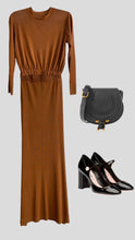 Load image into Gallery viewer, FINE KNIT MAXI SKIRT SET