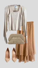 Load image into Gallery viewer, MEL LAYERED MIDI SKIRT