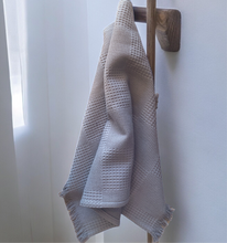 Load image into Gallery viewer, NETILAT TOWEL - TAUPE COTTON WAFFLE