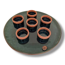 Load image into Gallery viewer, SEDER PLATE -GREEN