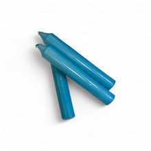 Load image into Gallery viewer, SHABBAT CANDLE SET - TEAL