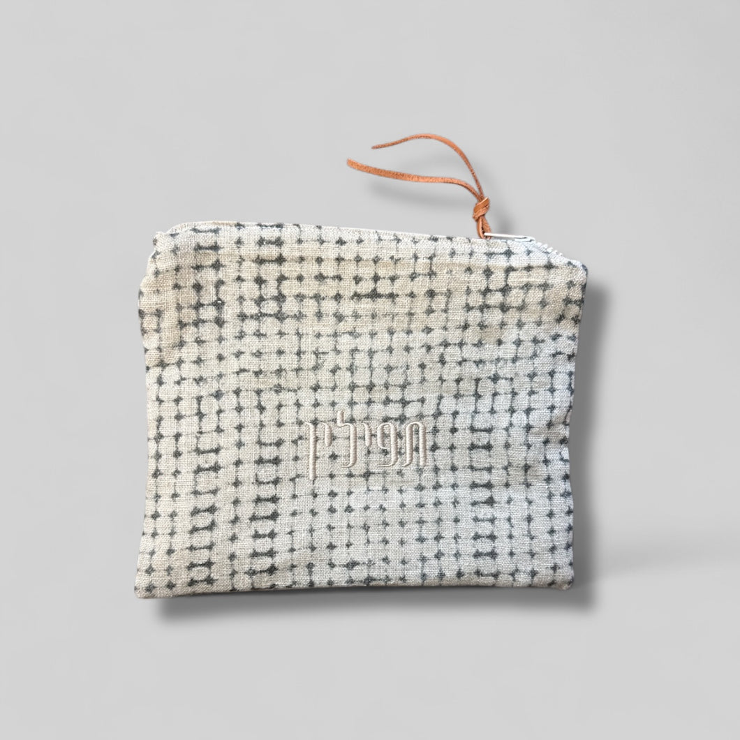 TEFILLIN BAG - NATURAL PRINT