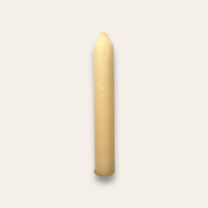 SHABBAT CANDLE SET - LIGHT CREAM