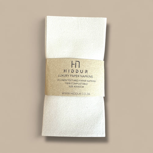 NAPKINS -  LINEN TEXTURED SLIM NATURAL