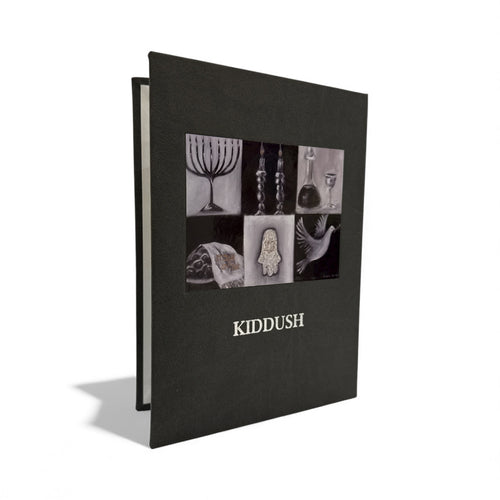 KIDDUSH BOOK - LEATHER
