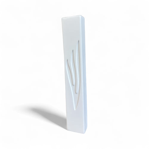 MEZUZAH STONE - WHITE