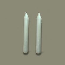 Load image into Gallery viewer, SHABBAT CANDLE SET - GREIGE