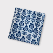 Load image into Gallery viewer, NAPKINS -  LINEN TEXTURED POMEGRANATE BLUE