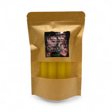 Load image into Gallery viewer, SHABBAT CANDLE SET - YELLOW