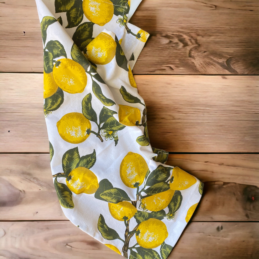 HAND TOWEL - COTTON LEMON