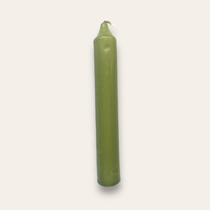 SHABBAT CANDLE SET - OLIVE