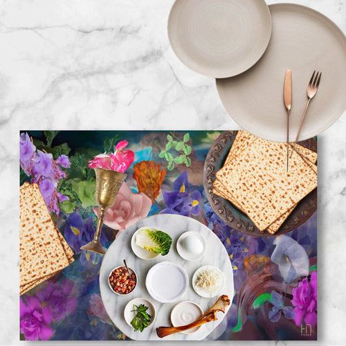 PAPER PLACEMAT - SEDER PLATE