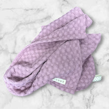 Load image into Gallery viewer, NETILAT TOWEL - MAUVE COTTON WAFFLE