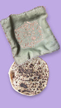 Load image into Gallery viewer, LINEN EMBROIDERY PESACH MATZAH COVER - CARMELA OLIVE