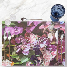 Load image into Gallery viewer, PAPER PLACEMAT - SHABBAT PINK