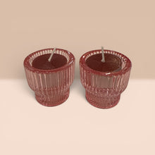 Load image into Gallery viewer, CANDLE HOLDER - SHORT PINK