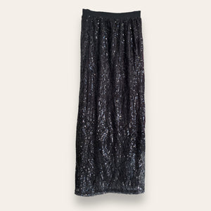 MAXI SEQUIN TULLE STRETCH SKIRT