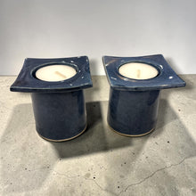 Load image into Gallery viewer, CERAMIC CANDLE HOLDER - SQUARE