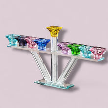 Load image into Gallery viewer, MENORAH GLASS