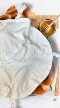 Load image into Gallery viewer, CHALLAH COVER ROUND TASSLE CREAM
