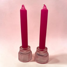 Load image into Gallery viewer, CANDLE HOLDER - SHORT PINK