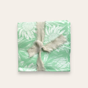 NAPKINS -  LINEN TEXTURED PROTEA GREEN