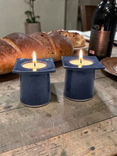 Load image into Gallery viewer, CERAMIC CANDLE HOLDER - SQUARE