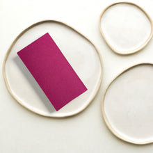 Load image into Gallery viewer, NAPKINS -  LINEN TEXTURED SLIM CERISE