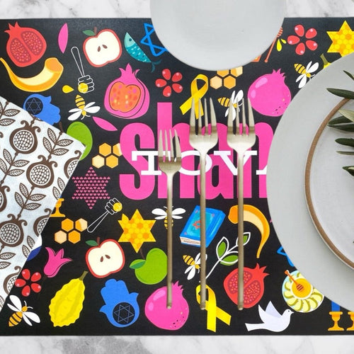 PAPER PLACEMAT - SHANA TOVA