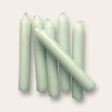 Load image into Gallery viewer, SHABBAT CANDLE SET - MINT