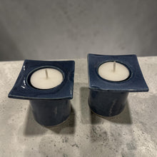 Load image into Gallery viewer, CERAMIC CANDLE HOLDER - SQUARE