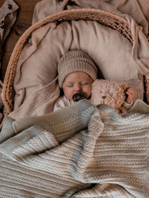 Load image into Gallery viewer, BABY BLANKET CROCHET - BEIGE
