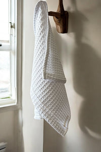 NETILAT TOWEL - WHITE COTTON WAFFLE