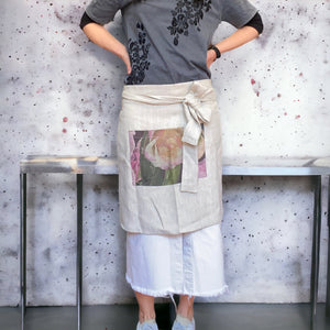 LINEN APRON - NURIT