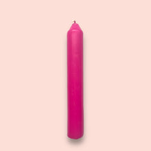 Load image into Gallery viewer, SHABBAT CANDLE SET - CERISE