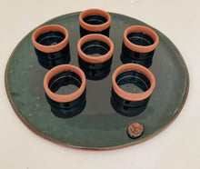 Load image into Gallery viewer, SEDER PLATE -GREEN