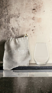 CHUPPAH SMASH BAG AND GLASS