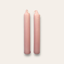 Load image into Gallery viewer, SHABBAT CANDLE SET - ANTIQUE PINK