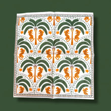 Load image into Gallery viewer, NAPKINS -  LINEN TEXTURED LEOPARD