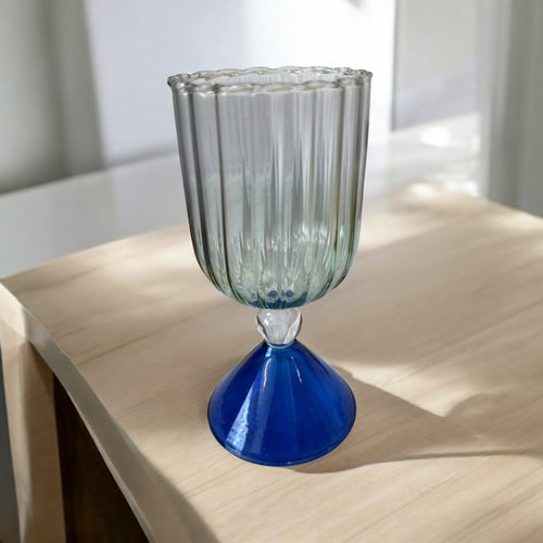 KIDDUSH CUP - BLUE GLASS