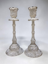 Load image into Gallery viewer, SILVER CANDLE HOLDER TALL