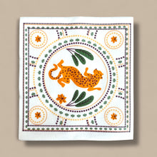 Load image into Gallery viewer, NAPKINS -  LINEN TEXTURED LEOPARD