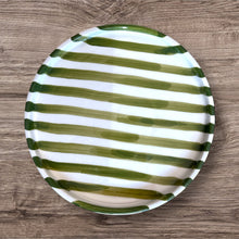 Load image into Gallery viewer, CERAMIC STRIPED PLATE