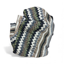 Load image into Gallery viewer, BABY BLANKET CROCHET COTTON BAMBOO