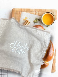 CHALLAH COVER - SHALOM NATURAL
