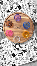 Load image into Gallery viewer, PAPER PLACEMAT - PESACH BLACK