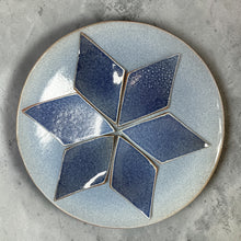 Load image into Gallery viewer, SEDER PLATE -BLUE STAR