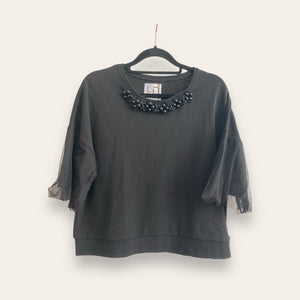 LAUREN EMBELLISHED SWEATSHIRT