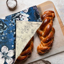 Load image into Gallery viewer, CHALLAH COVER - VELVET SHIRA BLUE