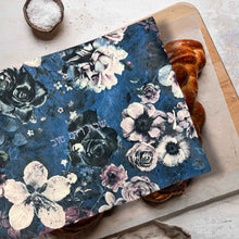 Load image into Gallery viewer, CHALLAH COVER - VELVET SHIRA BLUE